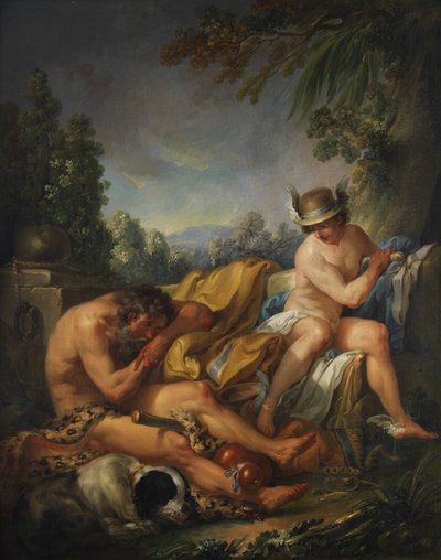 Mercury and Argus by Charles Amedee Philippe van Loo